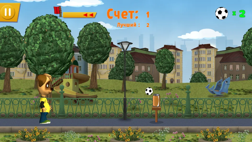 Pooches: Street Soccer  [МОД Menu] Screenshot 2