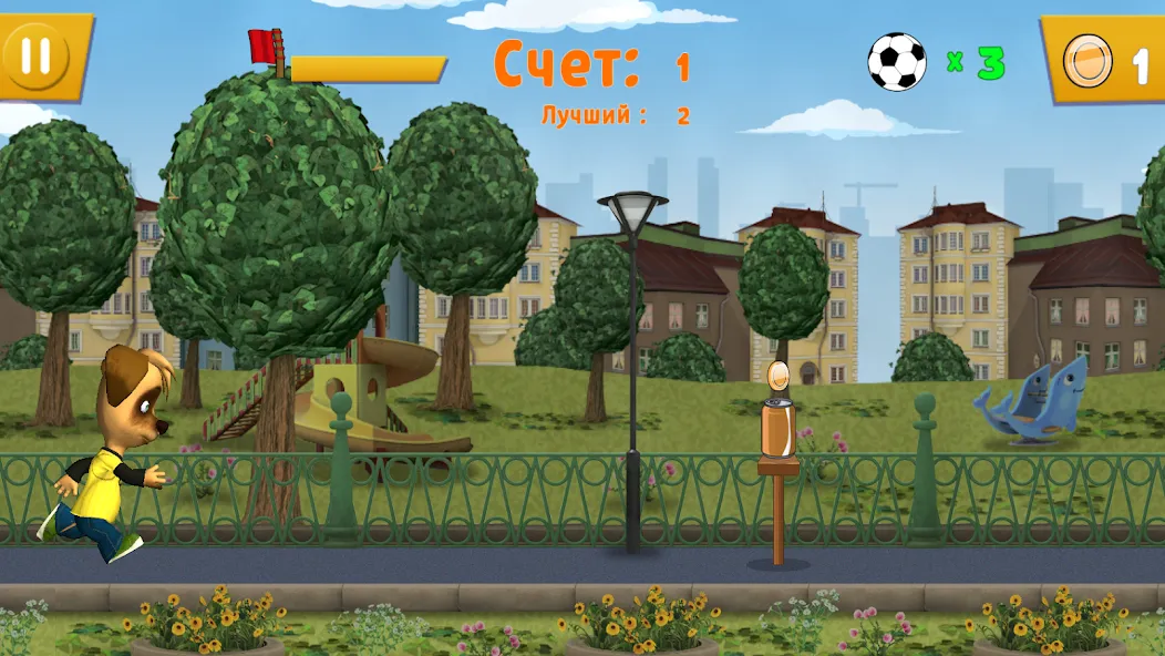 Pooches: Street Soccer  [МОД Menu] Screenshot 5