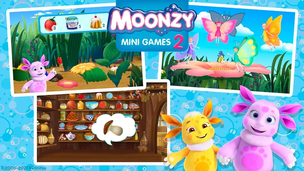 Moonzy: Mini-games for Kids  [МОД Много денег] Screenshot 1