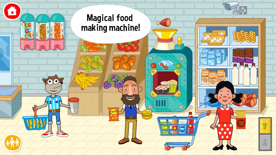 Pepi Super Stores: Fun & Games (Пепи Супер Сторы)  [МОД Menu] Screenshot 2