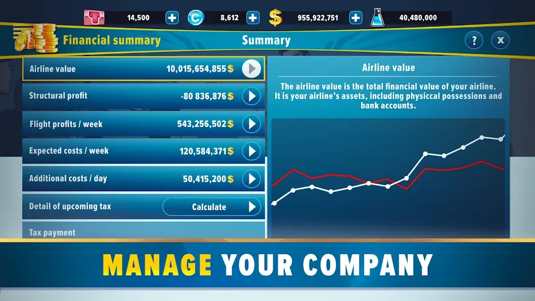 Airlines Manager: Plane Tycoon (Эйрлайнс Менеджер)  [МОД Много монет] Screenshot 5