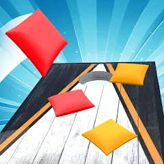 Взломанная Cornhole 3D: Nations League (Корнхол 3Д)  [МОД Все открыто] - последняя версия apk на Андроид