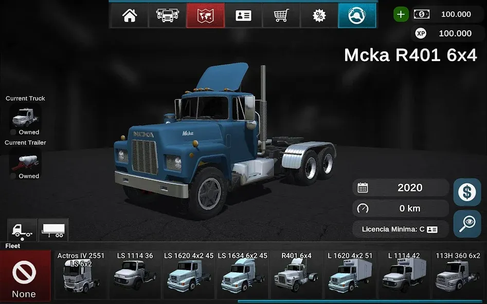 Grand Truck Simulator 2 (Гранд Трак Симулятор 2)  [МОД Бесконечные монеты] Screenshot 1