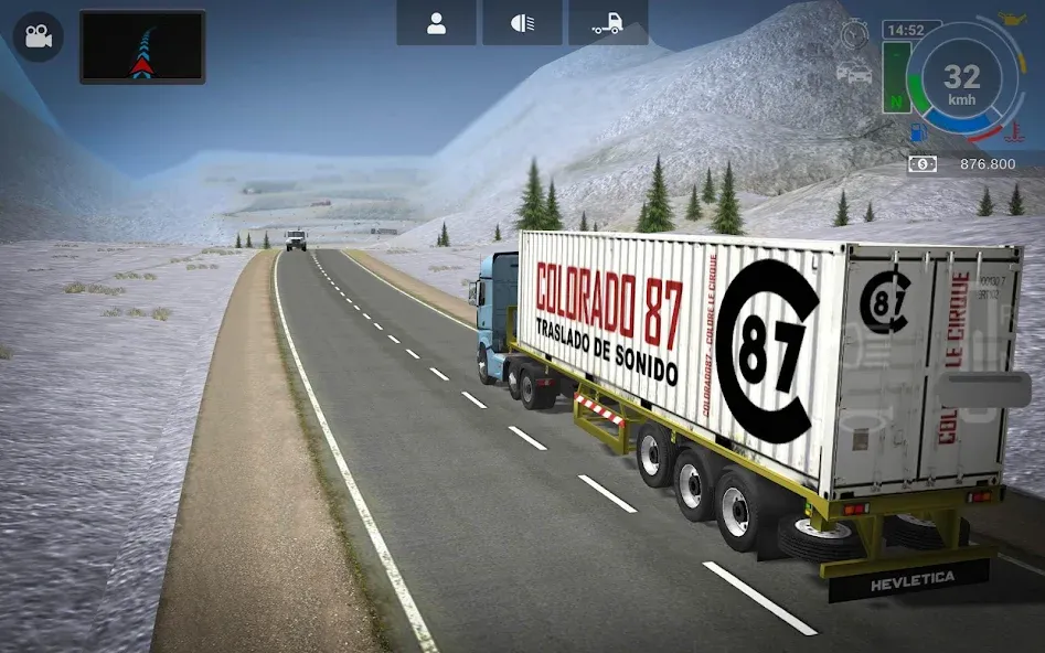 Grand Truck Simulator 2 (Гранд Трак Симулятор 2)  [МОД Бесконечные монеты] Screenshot 4