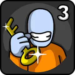 Скачать взломанную One Level 3 Stickman Jailbreak (Один Уровень 3)  [МОД Меню] - последняя версия apk на Андроид