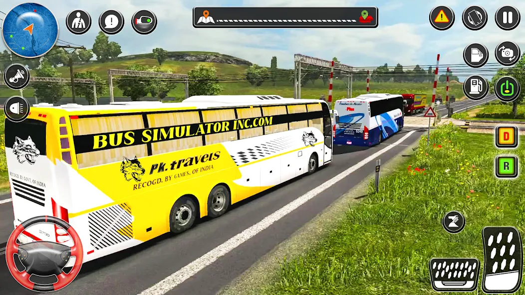 City Coach Bus City Bus Games  [МОД Unlocked] Screenshot 2