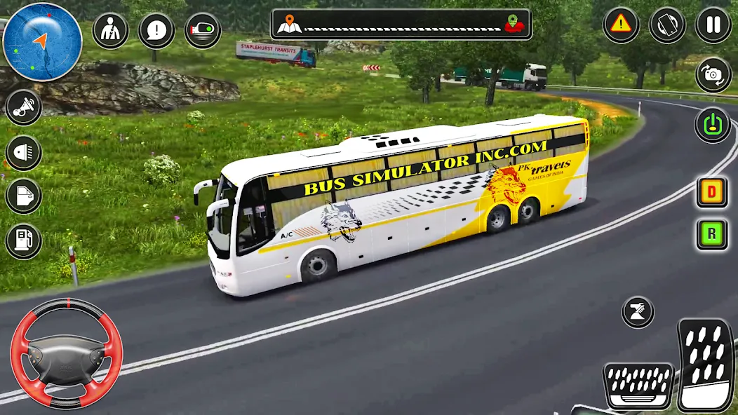 City Coach Bus City Bus Games  [МОД Unlocked] Screenshot 4