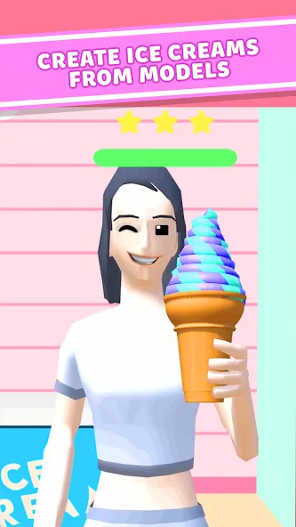 Ice Cream Inc. ASMR, DIY Games  [МОД Меню] Screenshot 3