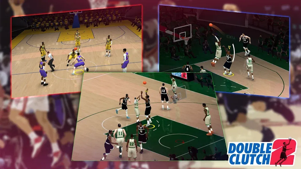 DoubleClutch 2 : Basketball (ДаблКлач 2)  [МОД Много монет] Screenshot 4