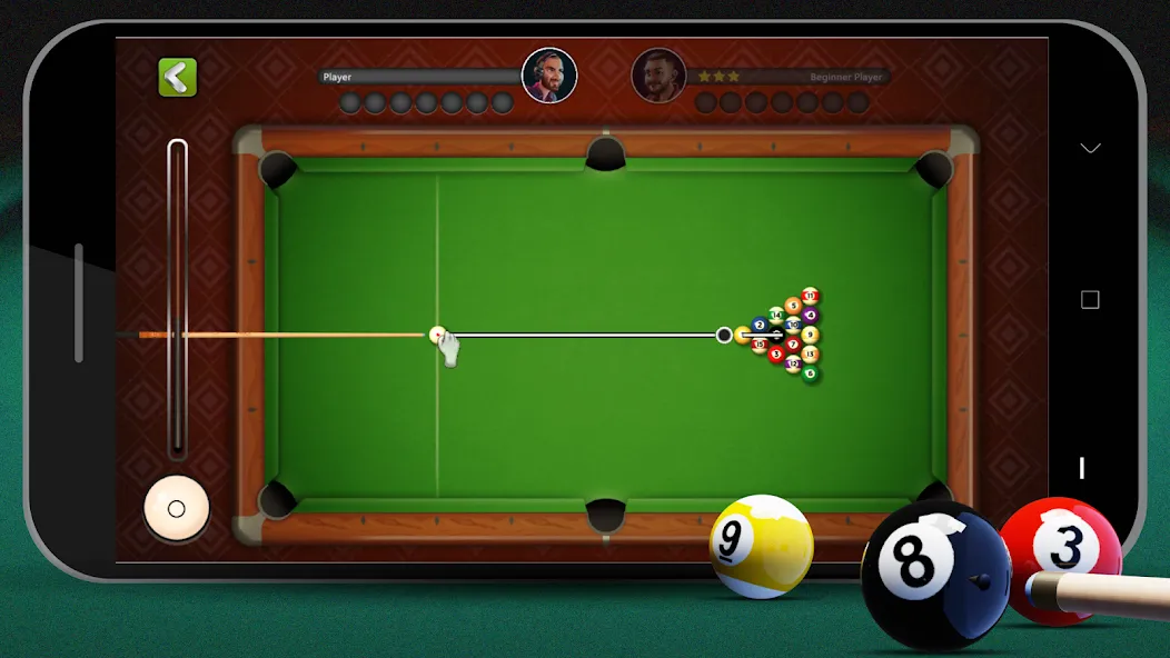 8 Ball Billiards Offline Pool (Балл Бильярд Оффлайн Пул)  [МОД Все открыто] Screenshot 4