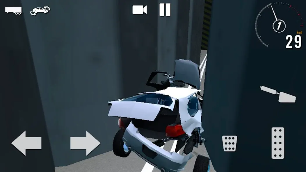 Car Crash Simulator: Accident (Кар Симулятор Столкновений)  [МОД Menu] Screenshot 3