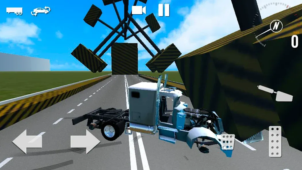 Car Crash Simulator: Accident (Кар Симулятор Столкновений)  [МОД Menu] Screenshot 5