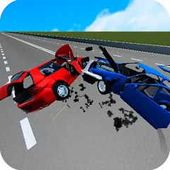 Скачать взломанную Car Crash Simulator: Accident (Кар Симулятор Столкновений)  [МОД Menu] - полная версия apk на Андроид