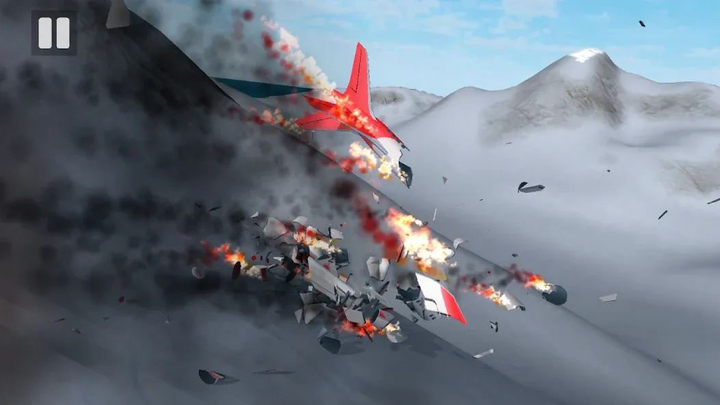 Plane Crash: Flight Simulator (Плейн Краш)  [МОД Много монет] Screenshot 3