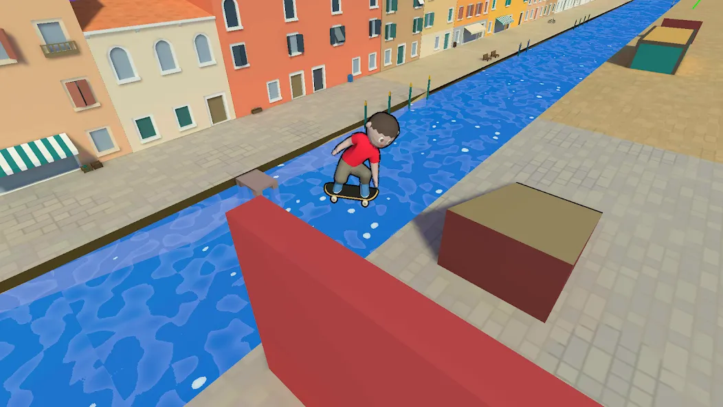 Skate King: Skateboard Stunts (Скейт Кинг)  [МОД Меню] Screenshot 4