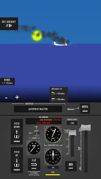 Flight Simulator 2d - sandbox  [МОД Бесконечные деньги] Screenshot 4