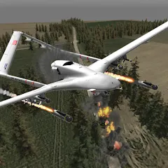 Скачать взломанную Drone Strike Military War 3D (Дрон Удар Военная Война 3D)  [МОД Меню] - полная версия apk на Андроид