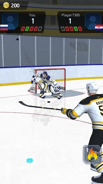 Hockey Game Stars 3D (Хоккей Гейм Старс 3D)  [МОД Mega Pack] Screenshot 3