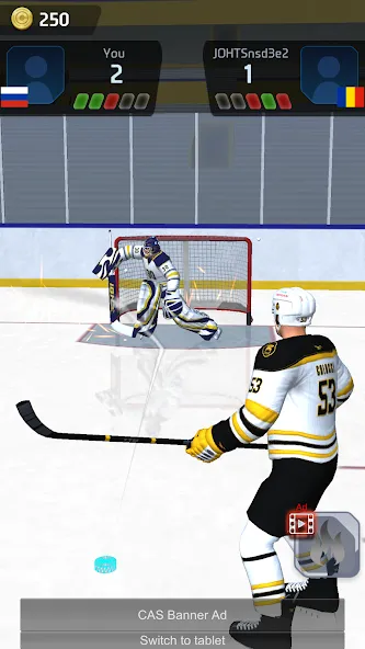 Hockey Game Stars 3D (Хоккей Гейм Старс 3D)  [МОД Mega Pack] Screenshot 5