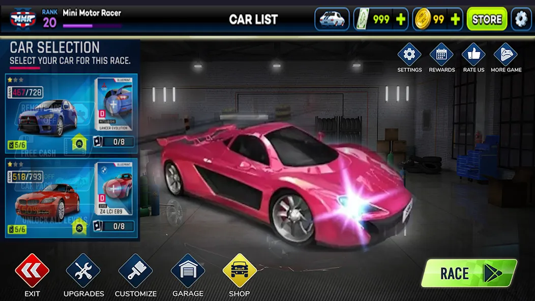 Car Highway Racing for Speed (Трафик Рейсер Трафик игры)  [МОД Бесконечные деньги] Screenshot 1