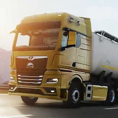 Скачать взломанную Truckers of Europe 3 (Тракеры Европы 3)  [МОД Бесконечные деньги] - полная версия apk на Андроид