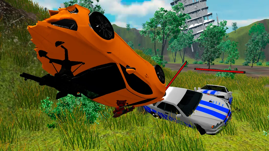 Car Crash Arena Simulator 3D  [МОД Бесконечные монеты] Screenshot 1