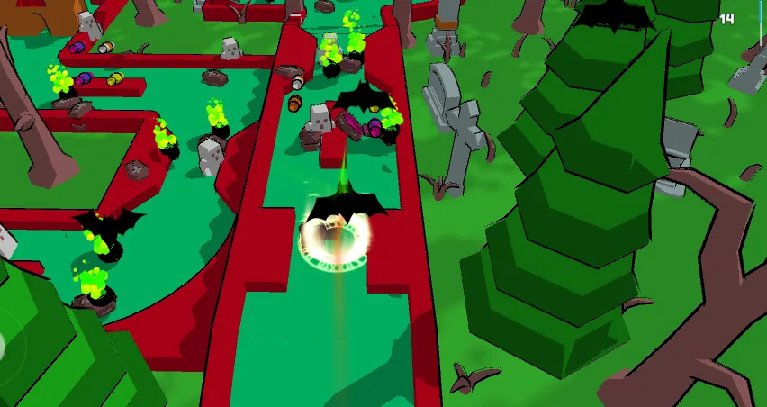 MiniGolf Madness: Halloween (МиниГольф безумие)  [МОД Бесконечные деньги] Screenshot 4