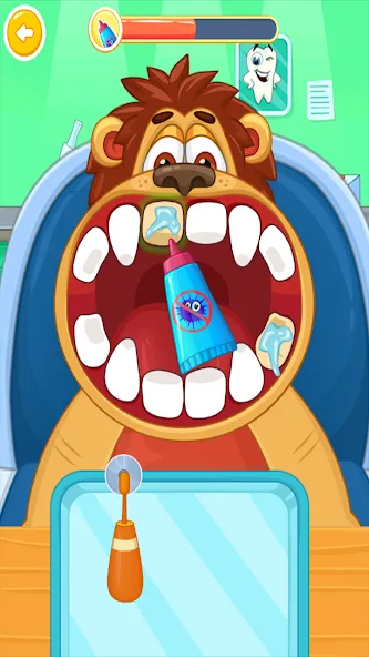 Children's doctor : dentist  [МОД Меню] Screenshot 5