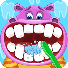 Взломанная Children's doctor : dentist  [МОД Меню] - стабильная версия apk на Андроид