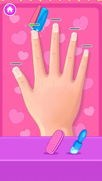 Nail salon  [МОД Бесконечные деньги] Screenshot 5