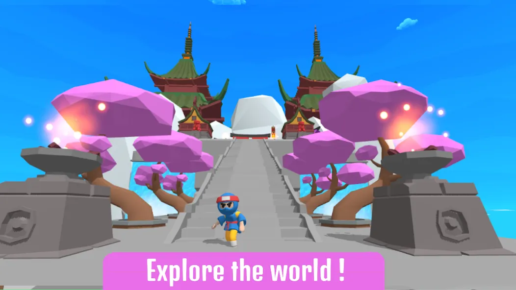 Ninja World Adventure (Ниндзя Ворлд Приключение)  [МОД Меню] Screenshot 3