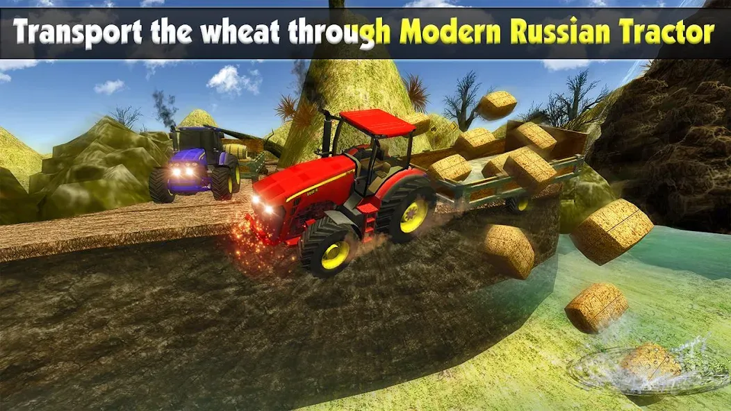 Rural Farming - Tractor games  [МОД Все открыто] Screenshot 3