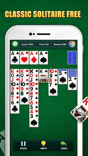 Solitaire Puzzle : Card Jigsaw (Солитер головоломка)  [МОД Mega Pack] Screenshot 1