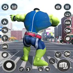 Скачать взломанную Black Monster Hero City Battle  [МОД Unlimited Money] - стабильная версия apk на Андроид