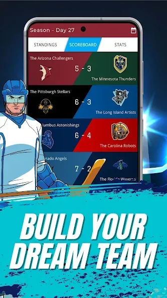 Astonishing Hockey Manager (Астонишинг Хоккей Менеджер)  [МОД Много денег] Screenshot 2