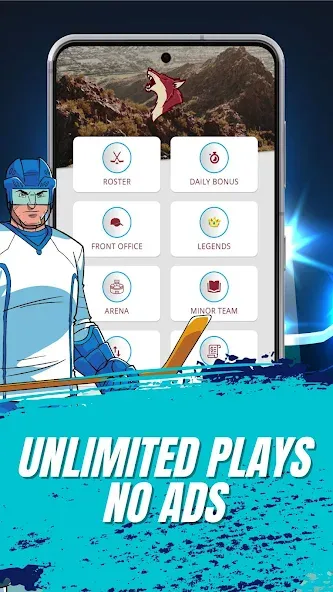 Astonishing Hockey Manager (Астонишинг Хоккей Менеджер)  [МОД Много денег] Screenshot 3