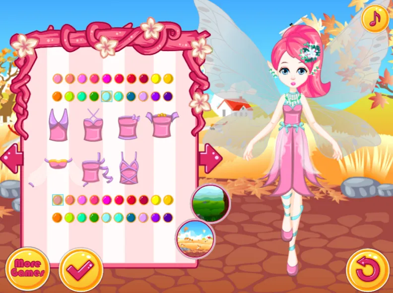 Fairy Dress Up - Girls Games  [МОД Mega Pack] Screenshot 2