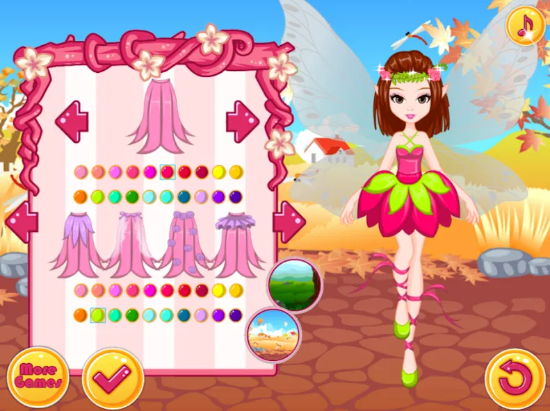 Fairy Dress Up - Girls Games  [МОД Mega Pack] Screenshot 4