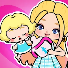 Скачать взлом Aha World: Baby Care (Аха Ворлд)  [МОД Unlimited Money] - полная версия apk на Андроид