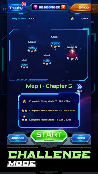 Galaxy Attack: Space Shooter (Гэлэкси Аттак)  [МОД Unlimited Money] Screenshot 4