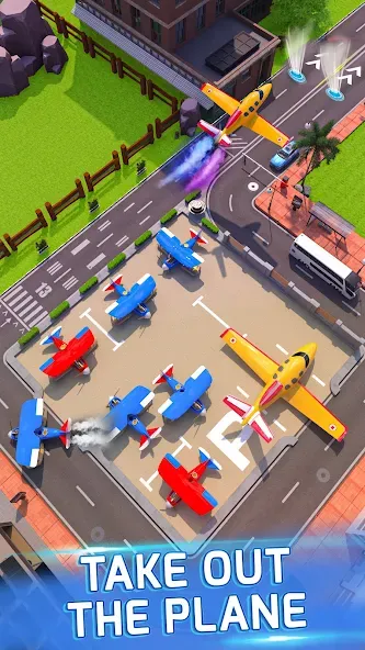 Runway Parking Jam (Ранвей Паркинг Джем)  [МОД Бесконечные монеты] Screenshot 2