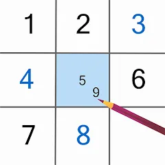 Скачать взломанную Sudoku Offline: Hard Puzzles (Судоку Оффлайн)  [МОД Unlocked] - полная версия apk на Андроид