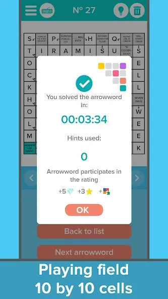 Crossword: Arrowword puzzles  [МОД Много денег] Screenshot 5