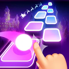 Скачать взлом Tiles Hop: EDM Rush (Тайлс Хоп)  [МОД Меню] - полная версия apk на Андроид