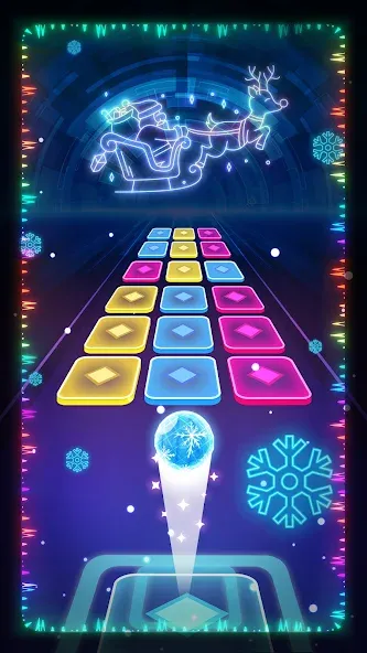 Color Hop 3D - Music Game (Цветной Хоп 3D)  [МОД Много денег] Screenshot 2