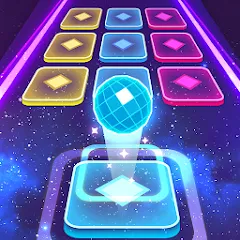 Взлом Color Hop 3D - Music Game (Цветной Хоп 3D)  [МОД Много денег] - последняя версия apk на Андроид