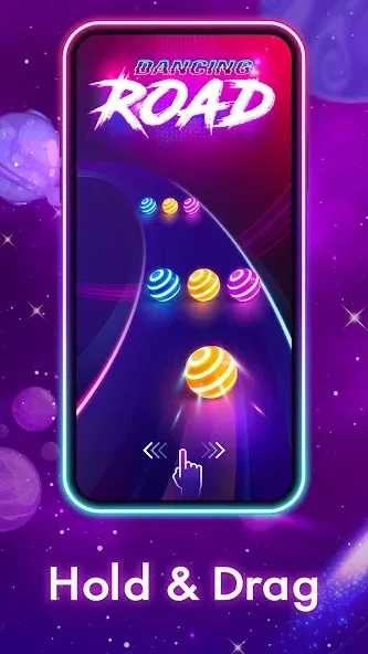 Dancing Road: Color Ball Run! (Дансинг Роад)  [МОД Много денег] Screenshot 3