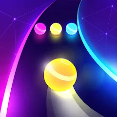 Скачать взлом Dancing Road: Color Ball Run! (Дансинг Роад)  [МОД Много денег] - последняя версия apk на Андроид