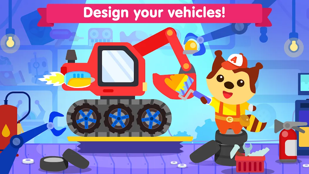 Car games for toddlers & kids  [МОД Меню] Screenshot 1