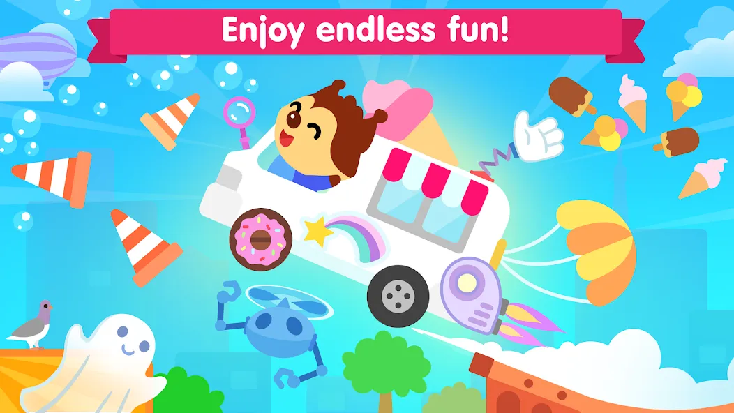 Car games for toddlers & kids  [МОД Меню] Screenshot 2